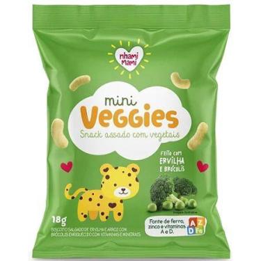 Imagem de Mini Veggies Ervilha e Brócolis  UN 18G - NHAMI MAMI - Nhami Mami 