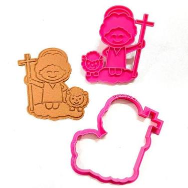 Imagem de Cortador e Marcador São João - D251003 - Ideal para Massas e Pastas - 