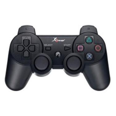 Imagem de Controle Aquilae XD322 Compatível com PS3 sem Fio Choque Duplo PX3 LED Indicador 060792000160