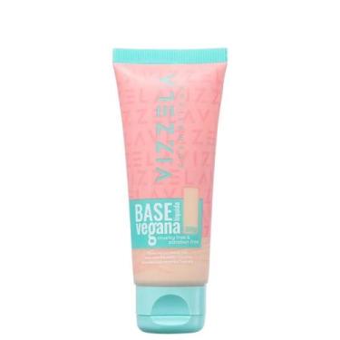 Imagem de Vizzela Base Líquida Matte Vegana 01 - Vizzela Cosméticos