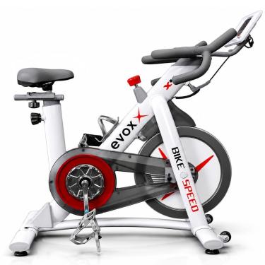 Imagem de Bicicleta Spinning Magnética Evox X4 Híbrida Aço Disco Hidráulico Evox Fitness