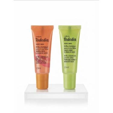 Imagem de Combo Gloss Labial Natura Tododia Maça Verde e Água de Coco / Manga Ro