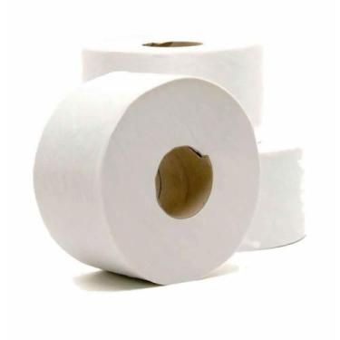 Imagem de Papel Higiênico em Bobina 300M Leveza Bigtube - BRANCO, Branco