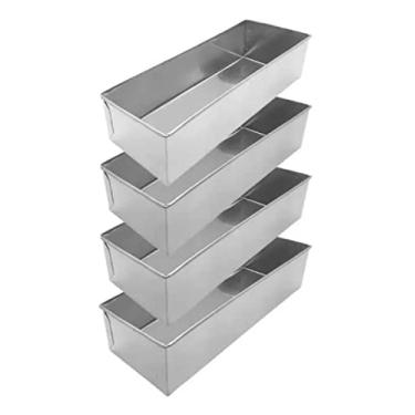Imagem de Kit 4 Formas Para Bolo Perfeito Super Fatia/Slice Cake 30x10x10cm