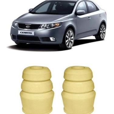 Imagem de Par Batente Traseiro Kia Cerato 2009 2010 2011 2012 2013