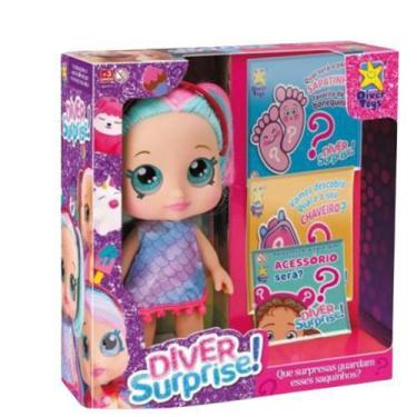 Imagem de Boneca Bebezinho Diver Surprise Dolls - Diver Toys