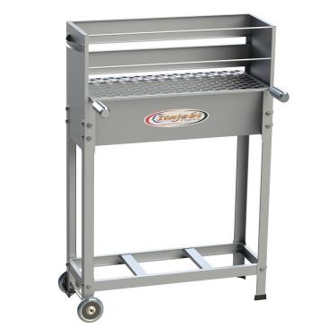 Imagem de Churrasqueira Itajobi 71,5x53x27 cm Inox Linha Bar 2 Estágios
