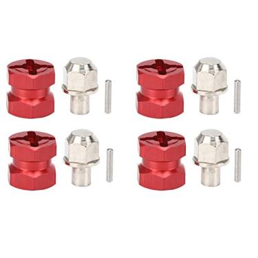 Imagem de adaptador de cubo de roda de metal rc 12mm,Adaptador de cubo de roda hexagonal, adaptador hexagonal rc para traxxas hsp redcat rastreador de controle remoto(S)