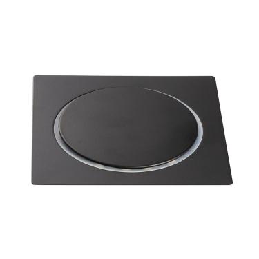 Imagem de Ralo Click Up Para Chão 15 cm Inox Pingoo.casa - Preto