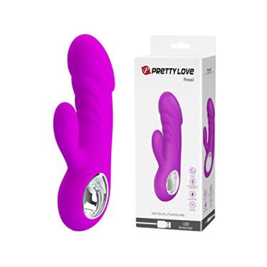 Imagem de Pretty Love Ansel Carina - Vibrador Rabbit Recarregável - Cor: Magenta, Pretty Love