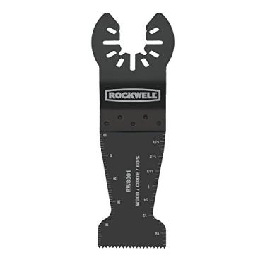 Imagem de Rockwell RW8901.3 Sonicrafter lâmina de corte de extremidade de madeira multiferramenta oscilante (pacote com 3), 3,5 cm