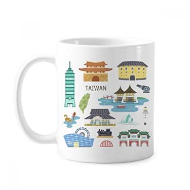 Imagem de Caneca Taiwan Travel China Templo Confúcio Caneca Cerâmica Café Porcelana Utensílios de Mesa