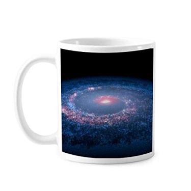 Imagem de Caneca Nebulae White Blue Planet Cerâmica Café Porcelana Utensílios de Mesa