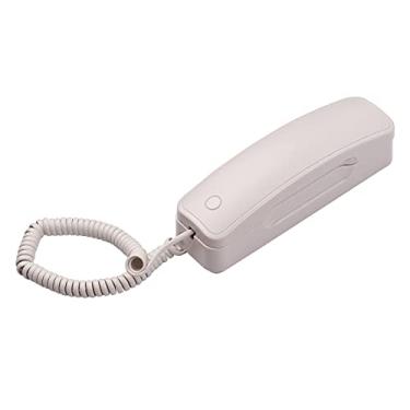 Imagem de LUGU Telefone Fio Mesa Telefone F o Suporte F o Rediscagem/Flash/Pausa/Mudo pa Home Office Empresa Hotel Café Bar Restau nte