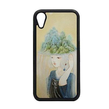 Imagem de Hats Beauty — Ilustrador chinês antigo para iPhone XR capa para proteção de telefone Apple