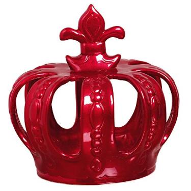 Imagem de Coroa Para Enfeite Grande Ceramicas Pegorin Vermelho No Voltagev