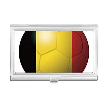 Imagem de Carteira de bolso com a bandeira nacional da Bélgica da Copa do Mundo de Futebol