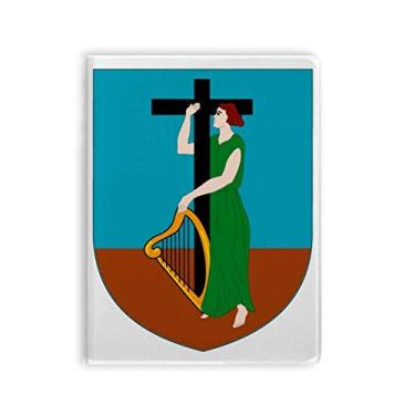Imagem de Diário de capa macia Montserrat com emblema nacional da América Latina