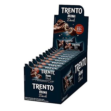 Imagem de Chocolate Mini Dark 55% Cacau Trento 320Gr c/20 unid. - Peccin