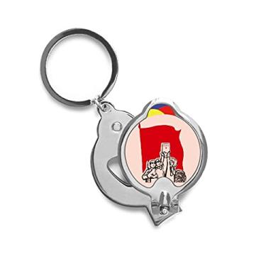 Imagem de China Red Leader Education Cortador de unhas afiadas de aço inoxidável