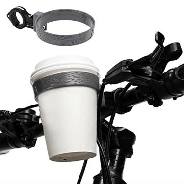Imagem de pologmase Suporte para café bicicleta, suporte para café bicicleta com material liga alumínio | Porta-copos para bicicletas, mountain bikes, scooters, bicicletas dobráveis, cadeira rodas