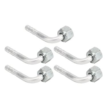 Imagem de Peças de Automóvel, Ar Condicionado de Carro de 20 Peças, Conector Angular de 90°, Junta de Alumínio, Ajuste Universal para Carros