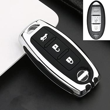 Imagem de CSHU Porta-chaves do carro capa porta-chaves porta-chaves, adequado para Nissan X-Trail T32 Murano Qashqai Versa Tidda Cubo Infiniti EX FX G25 FX35 EX, 9