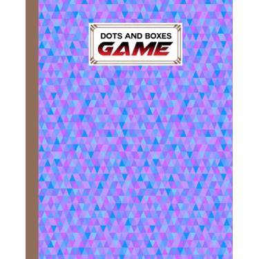 Imagem de Dots And Boxes Game: Premium Triangle Cover Dots And Boxes Game, A Classic Strategy Game - Large and Small Playing Squares, 120 Pages, size 8" x 10" by Manja Geyer