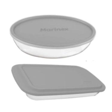 Imagem de Conjunto De Refratário Marinex Com Tampa 2 Peças