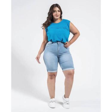 Imagem de Bermuda Black Jeans Plus Size