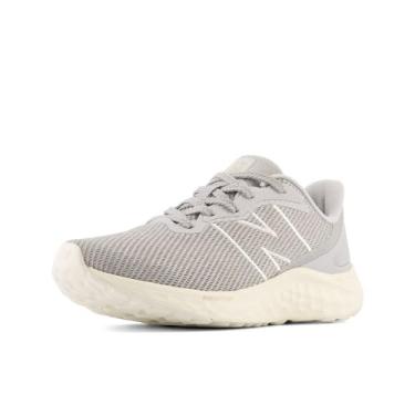 Imagem de New Balance Tênis de corrida feminino Fresh Foam Arishi V4, concreto/cinza brilhante/angorá, 34