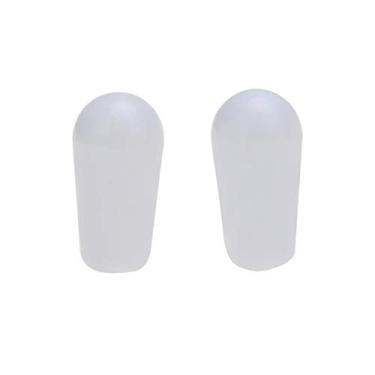 Imagem de Musiclily Pro Métrico Knob Ponteira Chave Seletora estilo LP para Guitarra Epiphone Les Paul, Branco (2 Peças)