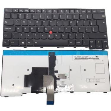Imagem de Teclado Para  Notebook  Lenovo Thinkpad T440 L460 E431 T431 T460 T450