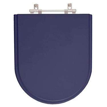 Imagem de Tampa de Privada Poliéster Jasmim Azul para louça Fiori 6lpf