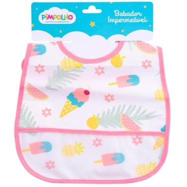 Imagem de Pimpolho Babador Impermeavel Colorido