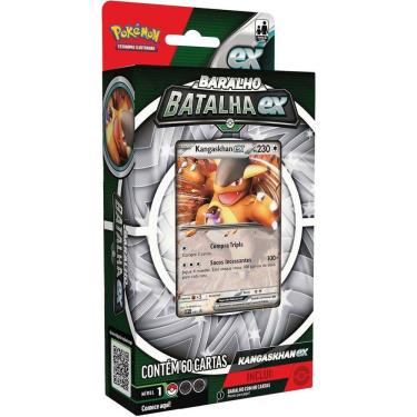 Imagem de Pokemon Deck de Batalha TCG Kangaskhan Ex - 003 Copag 60 Cartas