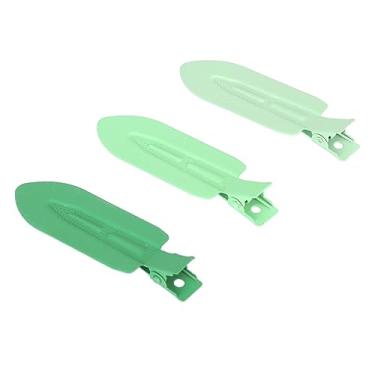 Imagem de Presilhas de cabelo não dobradas, 30 peças em forma de folha, sem vincos, grampos de cabelo para maquiagem, acessórios de cabeleireiro para mulheres e meninas