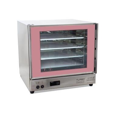 Imagem de Forno Elétrico de Convecção FETP Rosa 4 Assadeiras Modelo Turbo Professional Digital Titã