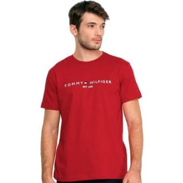 Imagem de Camiseta Tommy Hilfiger Core Logo Tee Masculina-Masculino