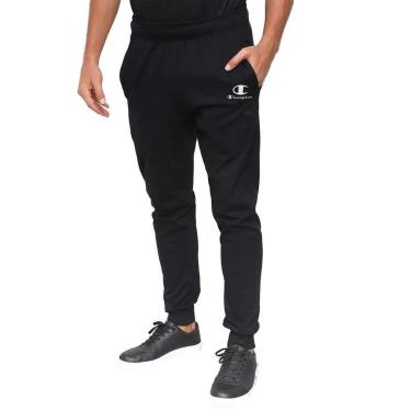 Imagem de Calça Jogger Moletom Felpado Champion Graphic Preto-Masculino