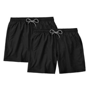 Imagem de Kit 2 Bermudas N.Live Masculina Tactel Short Praia Mauricinho Verão-Masculino