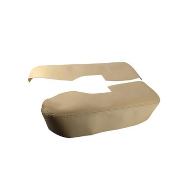 Imagem de Motoforti Tampa do apoio de braço do painel da porta dianteira do carro guarnições interiores da porta para Acura TL 2009-2014 bege 1 par de longa duração