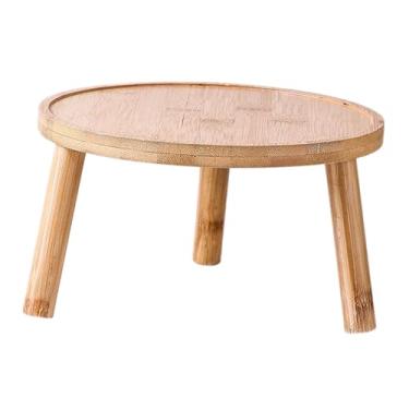 Imagem de WeiLaiKeQi Suporte de plantador, suporte de planta de madeira decorativo rack casa ao ar livre vasos de flores suporte de madeira planta pote para do, MADEIRA