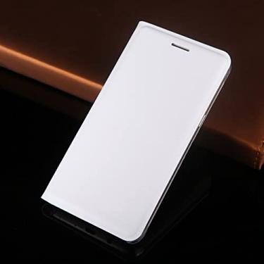 Imagem de Capa de couro flip case para Samsung Galaxy J5 2016 J5 2015 J3 J7 Pro 2017 J2 J4 J6 Plus J8 2018 capa para celular, branca, para J7 2015