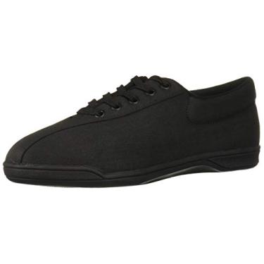 Imagem de Easy Spirit Tênis de caminhada AP1 Sport, Nobuck preto, 8 Wide