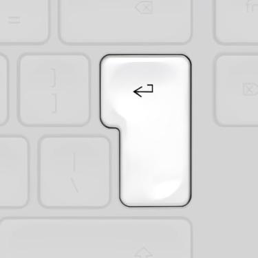 Imagem de Tecla única para teclado Logitech Craft/MX Keys S/MX Keys Mini/MX Keys S para MAC/MX Keys Mini para MAC (branco, 【Enter】 Tecla para Craft/MX Keys S para Reino Unido)