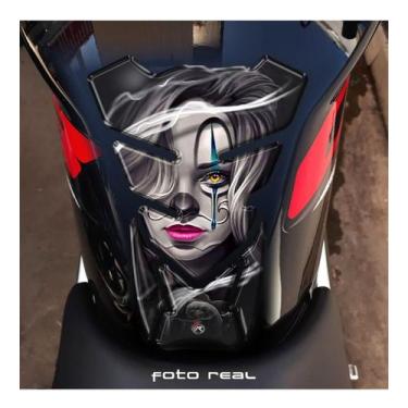 Imagem de Tankpad Clown Girl - Cb 250 Twister 2020 / Titan/ Fan/ Start - Geral