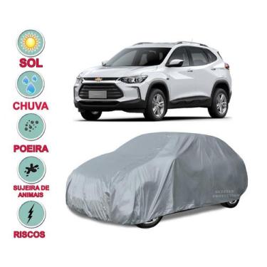 Imagem de Capa cobrir carro Tracker 100% Impermeável Proteção Total Bezzter