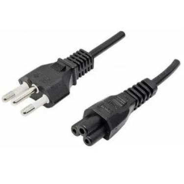 Imagem de Cabo Da Força Energia Para Fonte Notebook Tripolar Padrão Br - SHR