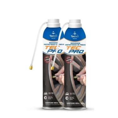 Imagem de Reparador Em Spray Reparador De Pneu Instantâneo Moto - A.R Variedades